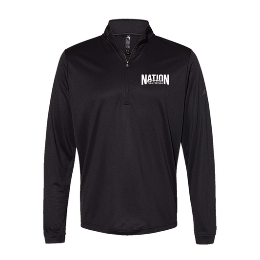 Nation Logo | UNISEX Adidas Quarter Zip (2 color options)