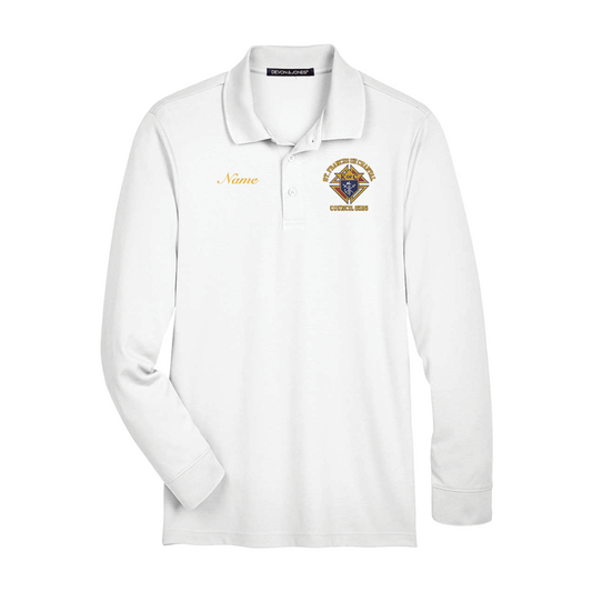 St. Frances de Chantal | Member Long-Sleeve Polo (2 color options)