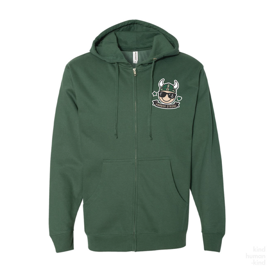 Harbor Stickers | Full-Zip Hoodie