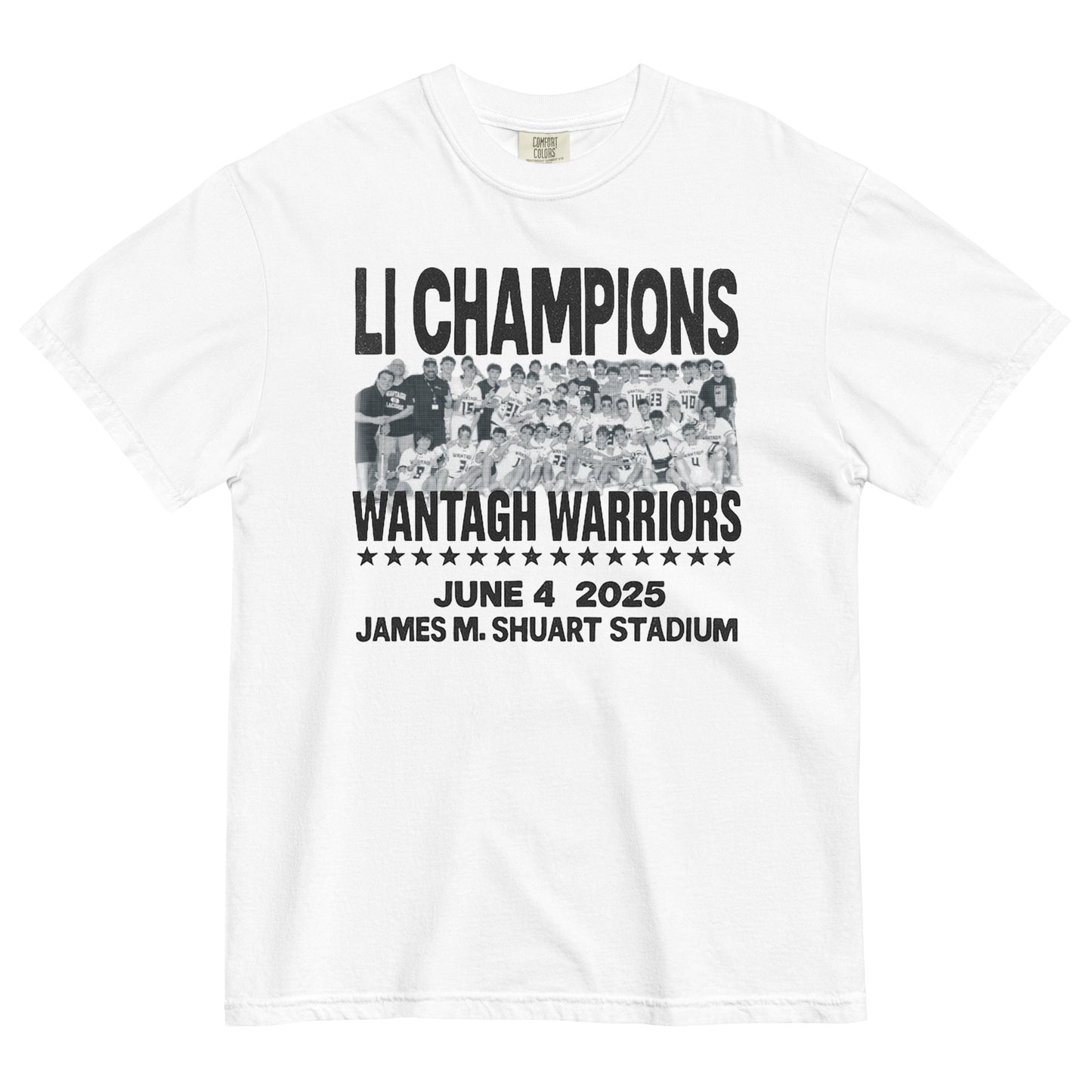 Wantagh Lax 2025 Champs - Team | T-Shirt
