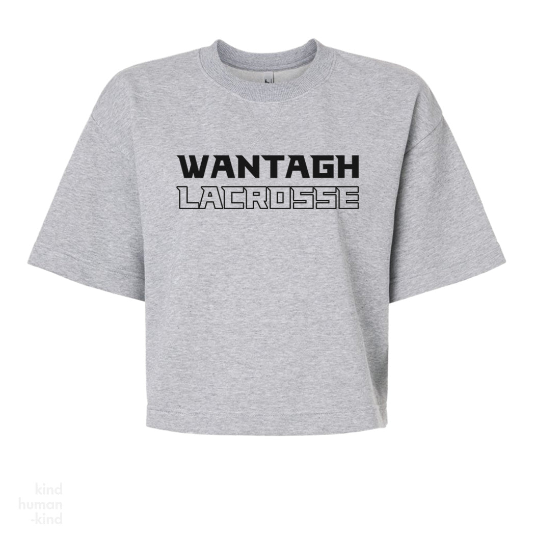 Text Block | Women's Boxy French Terry Top (2 color options)