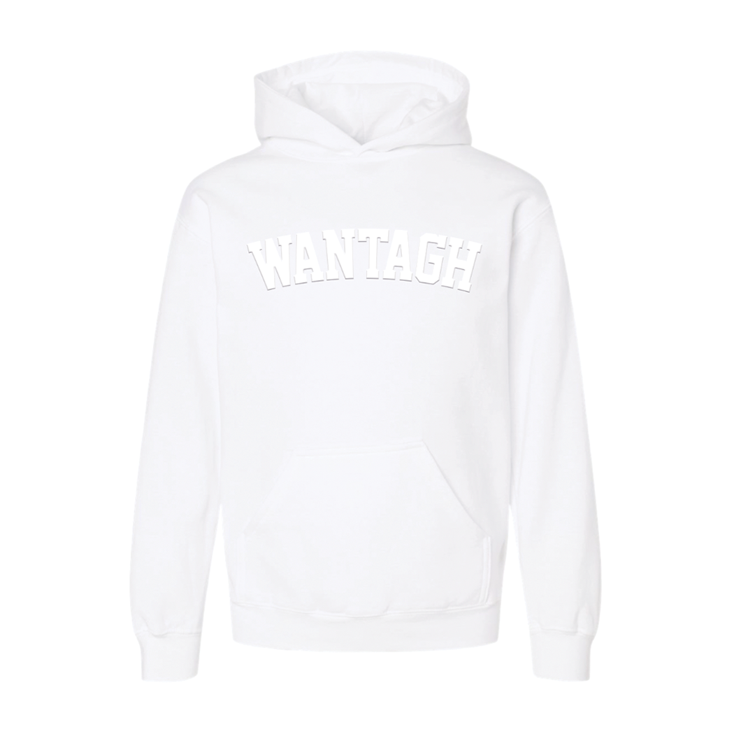 Wantagh Arc Tonal Puff Print | Unisex Hoodie