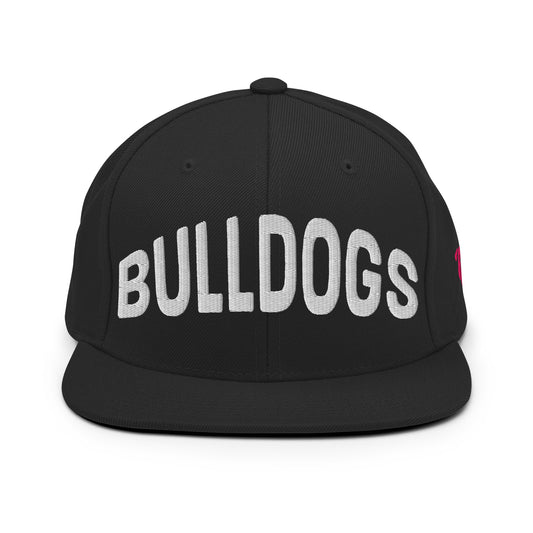 Bulldogs Upper Arc | Snapback Hat (3 color options)