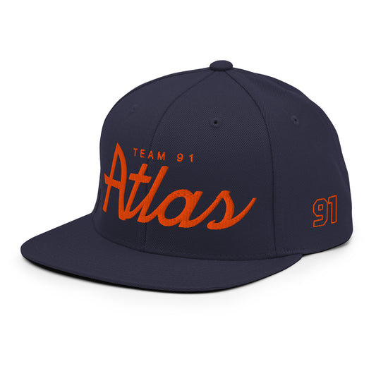 Atlas Script | Snapback Hat