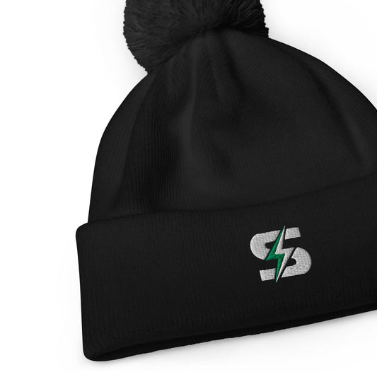 S Logo | Pom Beanie