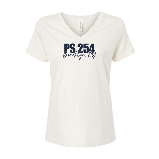 Brooklyn Script | Women's V-Neck T-Shirt