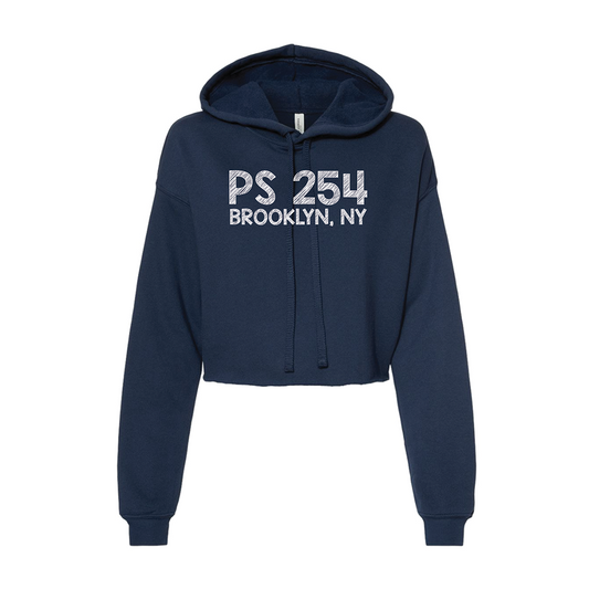 PS 254 Sketch | Women's Cropped Hoodie