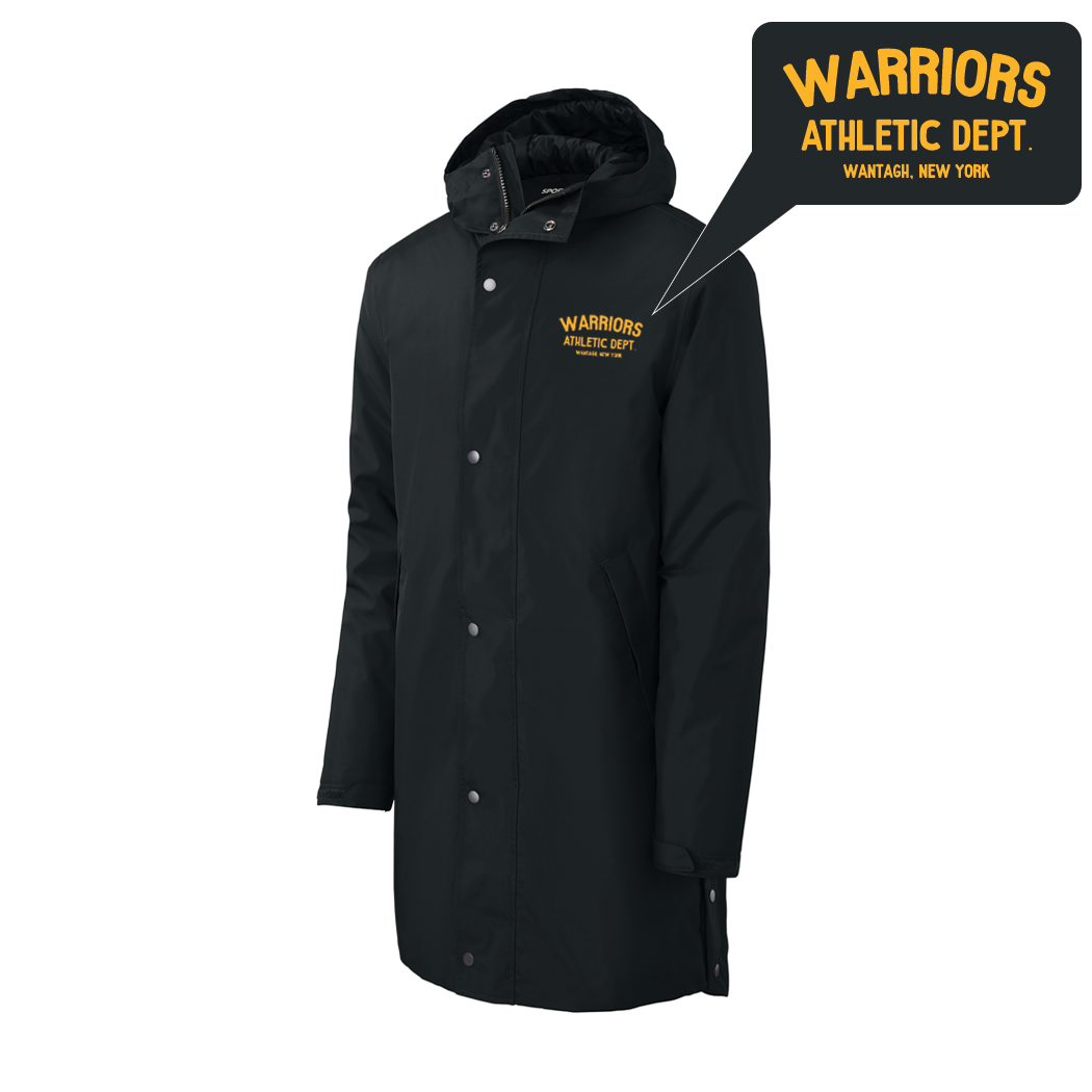 Warriors Athletic Dept. | Waterproof Insulated Sideline Parka