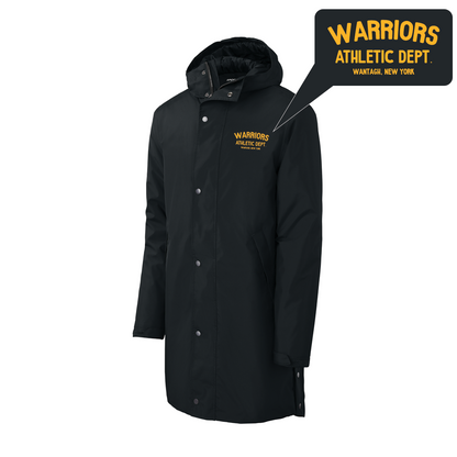 Warriors Athletic Dept. | Waterproof Insulated Sideline Parka