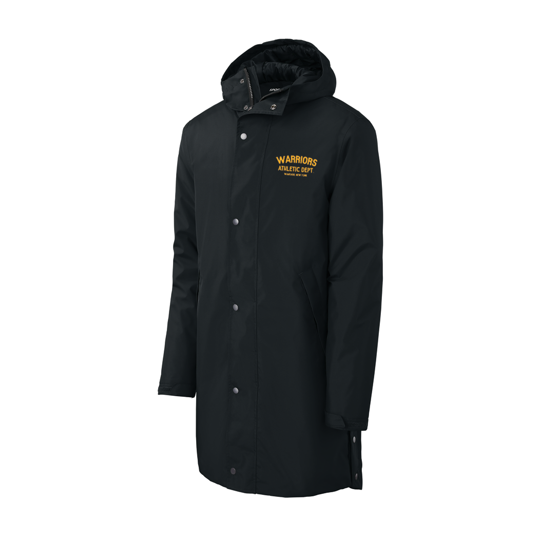 Warriors Athletic Dept. | Waterproof Insulated Sideline Parka
