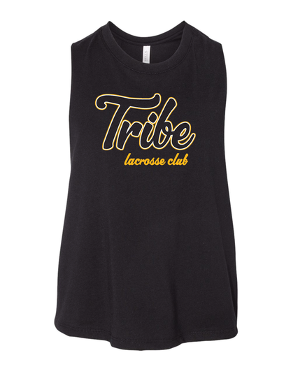 Women's Racerback Crop Tank (2 color options) | Tribe Logo