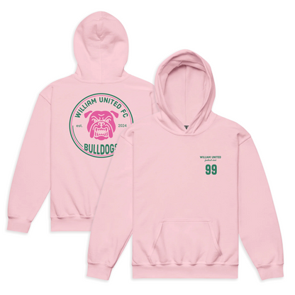Custom Bulldogs Crest Back | Youth Hoodie (2 color options)