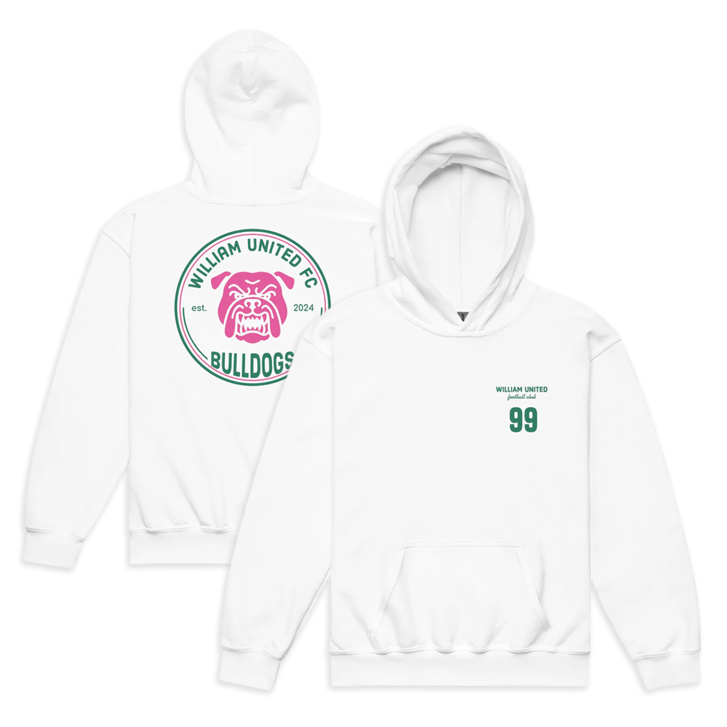 Custom Bulldogs Crest Back | Youth Hoodie (2 color options)