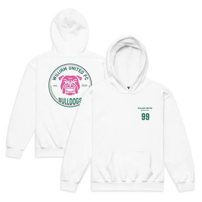 Custom Bulldogs Crest Back | Youth Hoodie (2 color options)