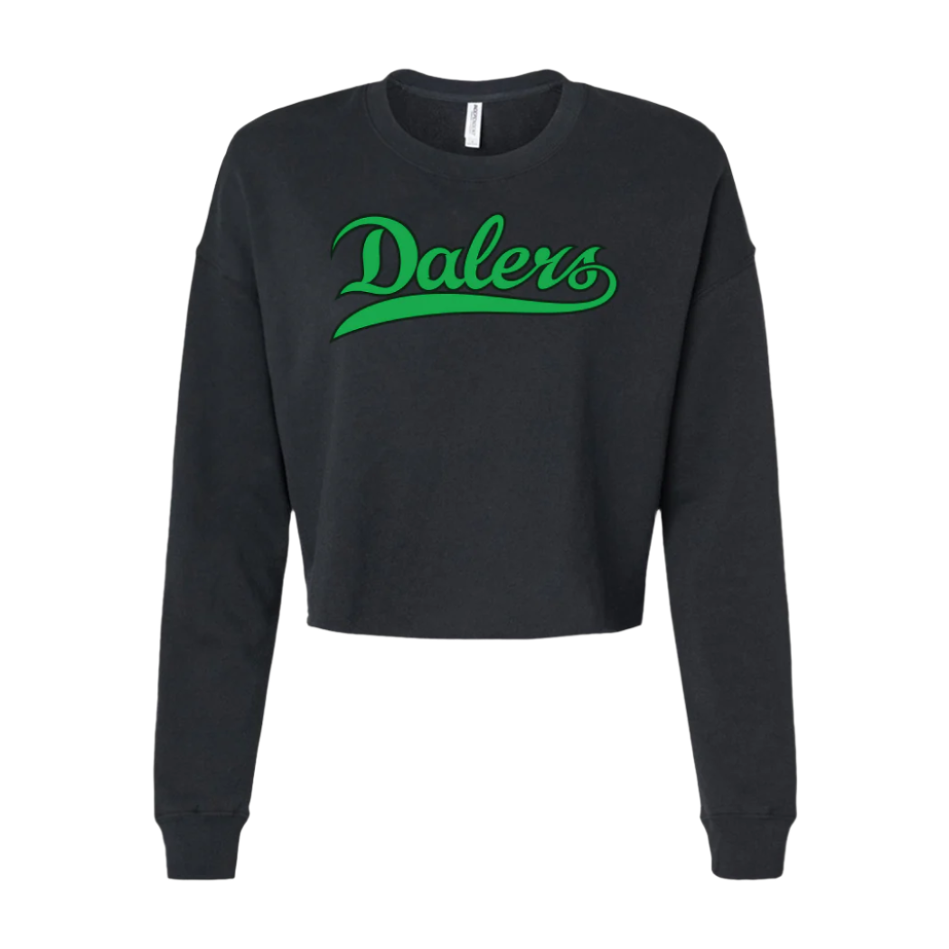 Farmingdale HS | Dalers Women's Cropped Crewneck Sweatshirt (3 color options)