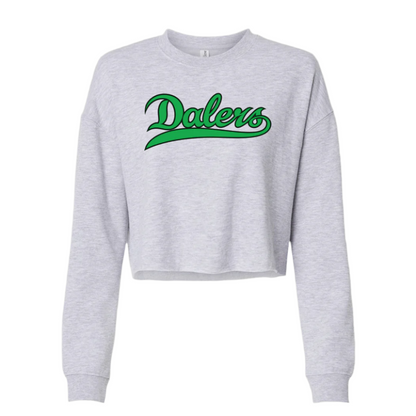 Farmingdale HS | Dalers Women's Cropped Crewneck Sweatshirt (3 color options)