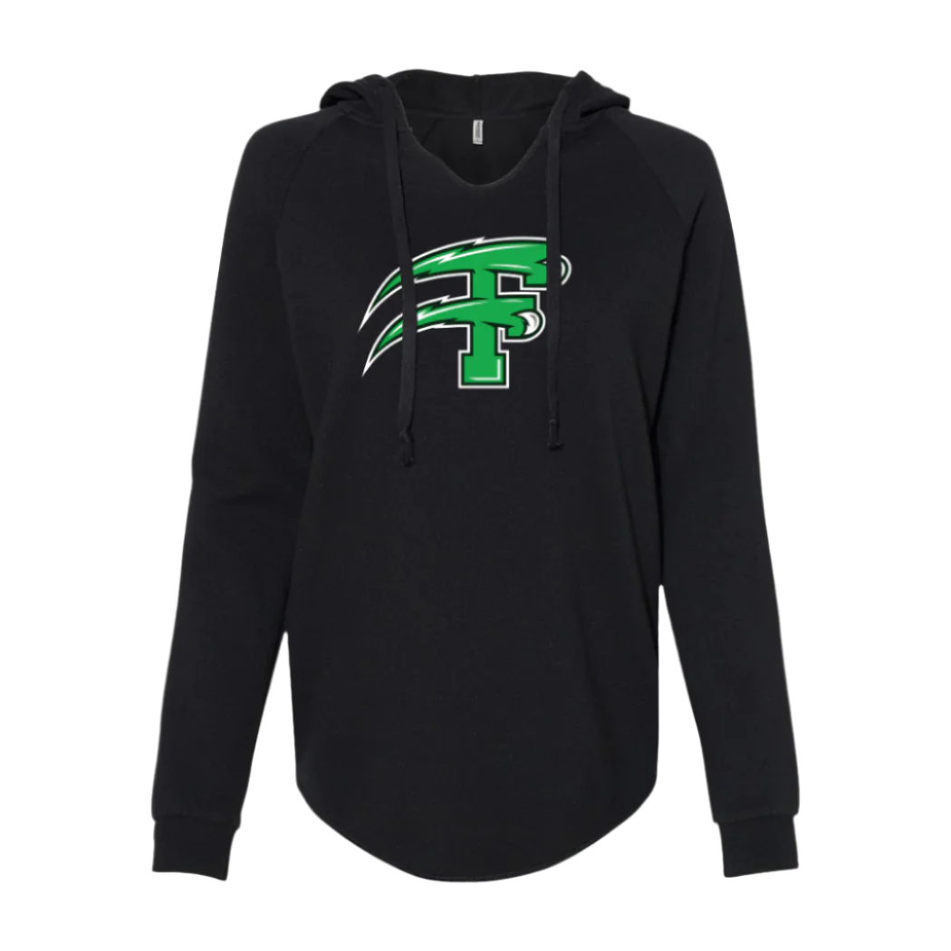 Farmingdale HS | F Logo Women’s Lightweight California Hoodie (2 color options)