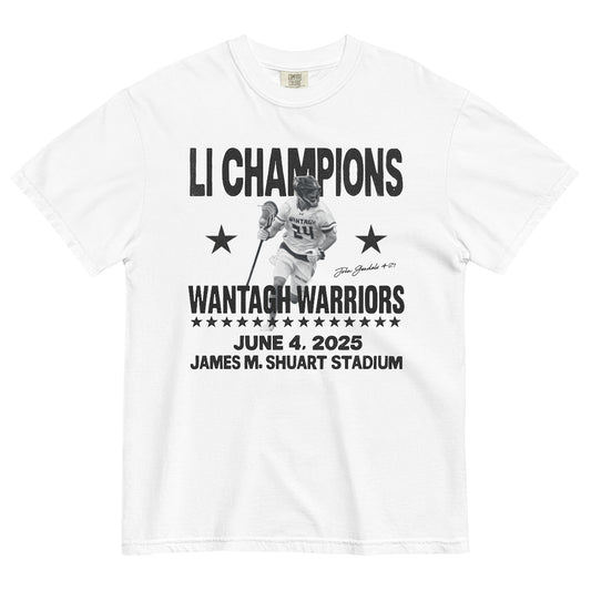 Wantagh Lax 2025 Champs - John Gendels | T-Shirt