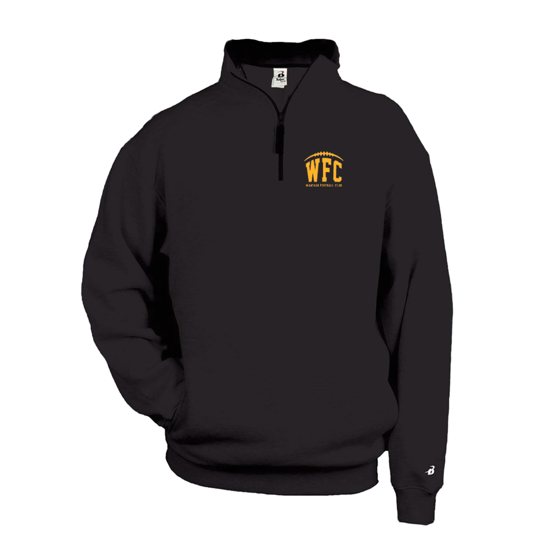 Laces Logo | Quarter-Zip Fleece Pullover