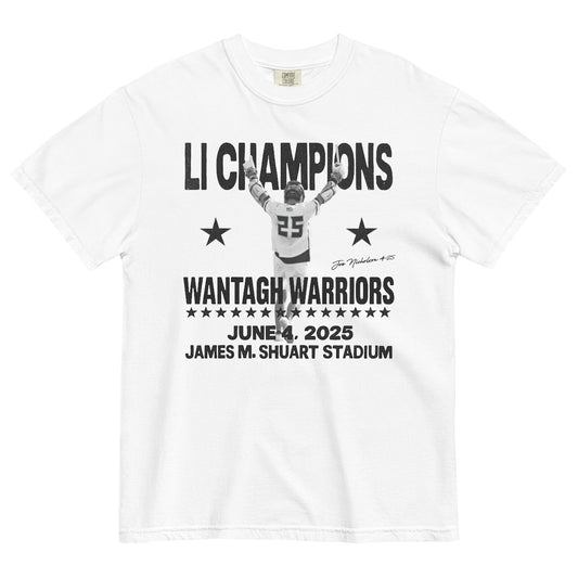 Wantagh Lax 2025 Champs - Joe Nicholson | T-Shirt