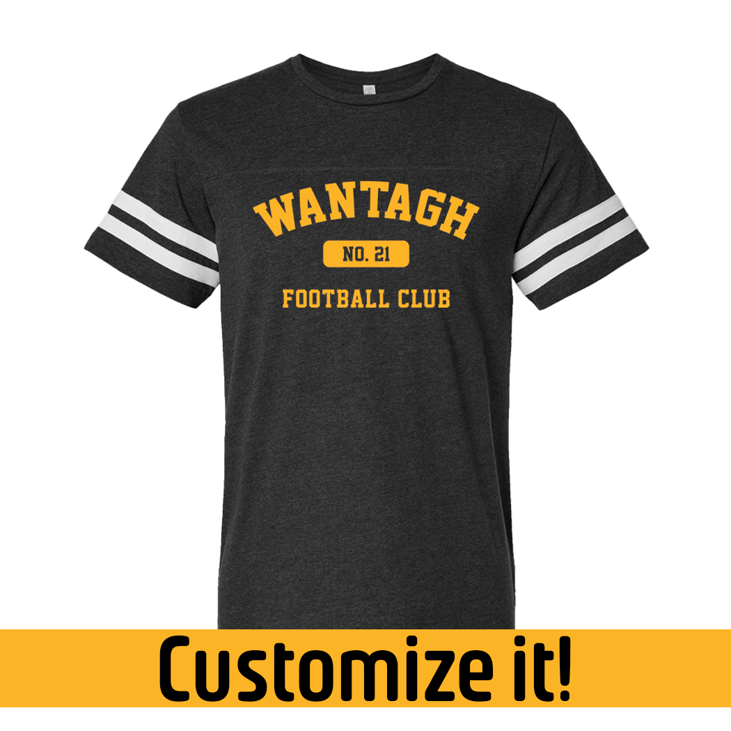 *Customize it!* Vintage Number | Football TShirt