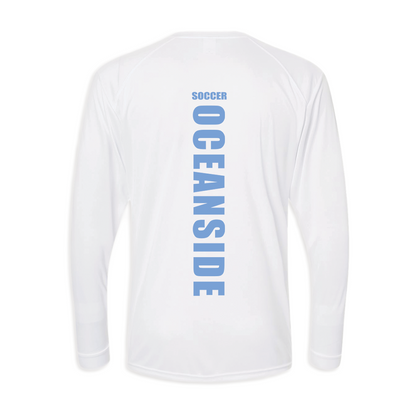 Oceanside Soccer Tall | Youth Long-Sleeve Performance T-Shirt