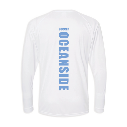 Oceanside Soccer Tall | Unisex Long-Sleeve Performance T-Shirt