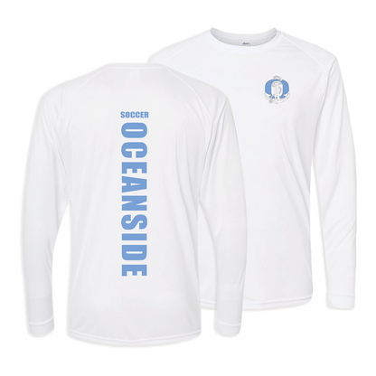 Oceanside Soccer Tall | Youth Long-Sleeve Performance T-Shirt