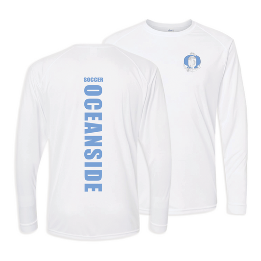 Oceanside Soccer Tall | Unisex Long-Sleeve Performance T-Shirt
