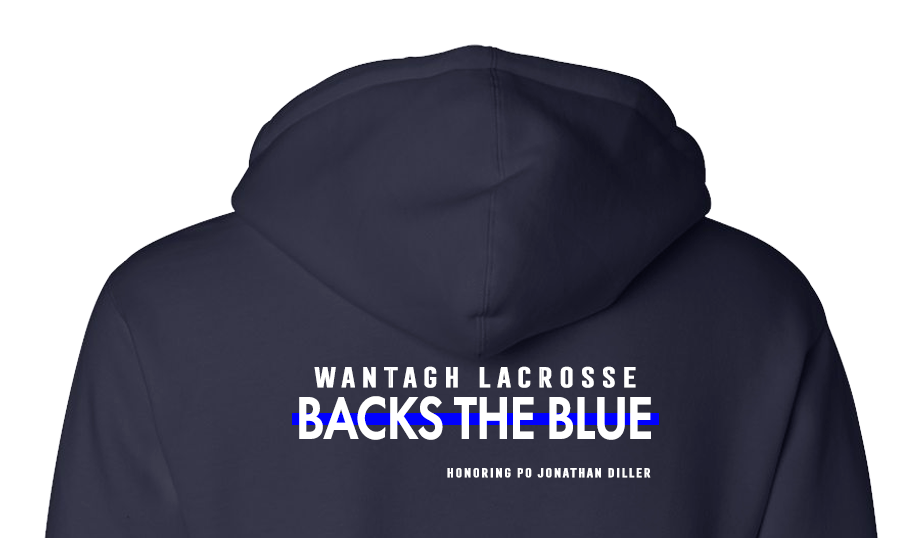 Wantagh Lacrosse Backs the Blue | Hoodie