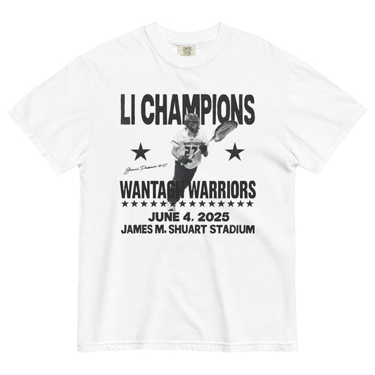 Wantagh Lax 2025 Champs - Gianni Passaro | T-Shirt