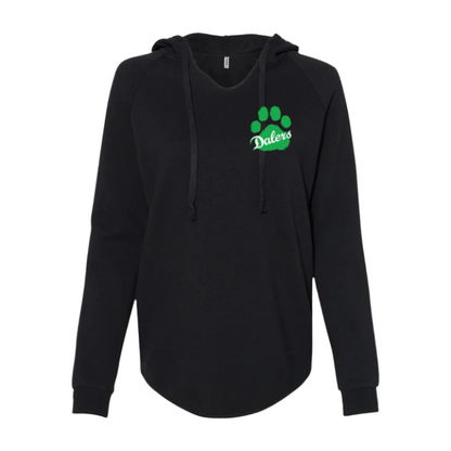 Farmingdale HS | Paw Print Women’s Lightweight California Hoodie (2 color options)