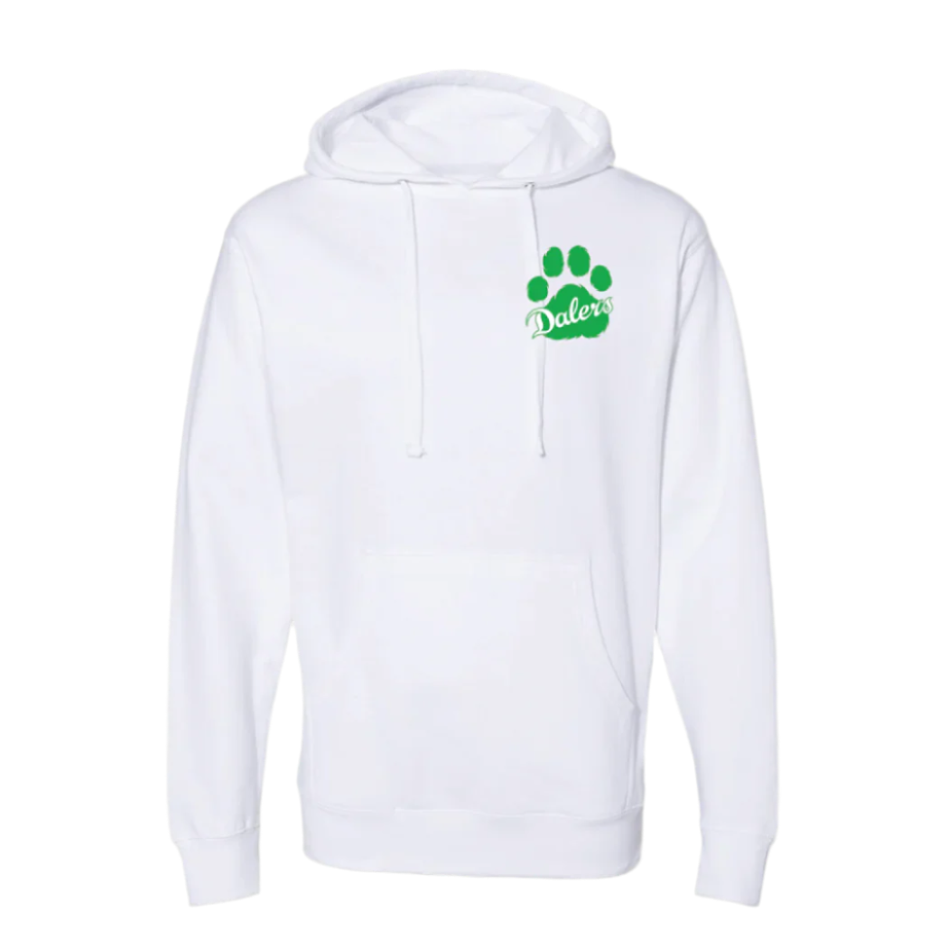 Farmingdale HS | Paw Print Hoodie (3 color options)