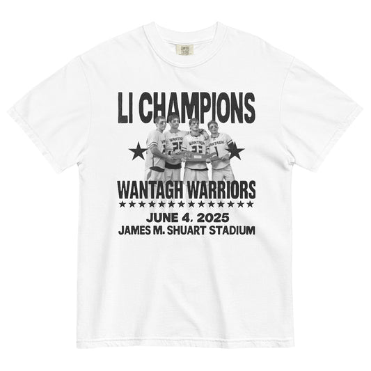 Wantagh Lax 2025 Champs - Plaque | T-Shirt