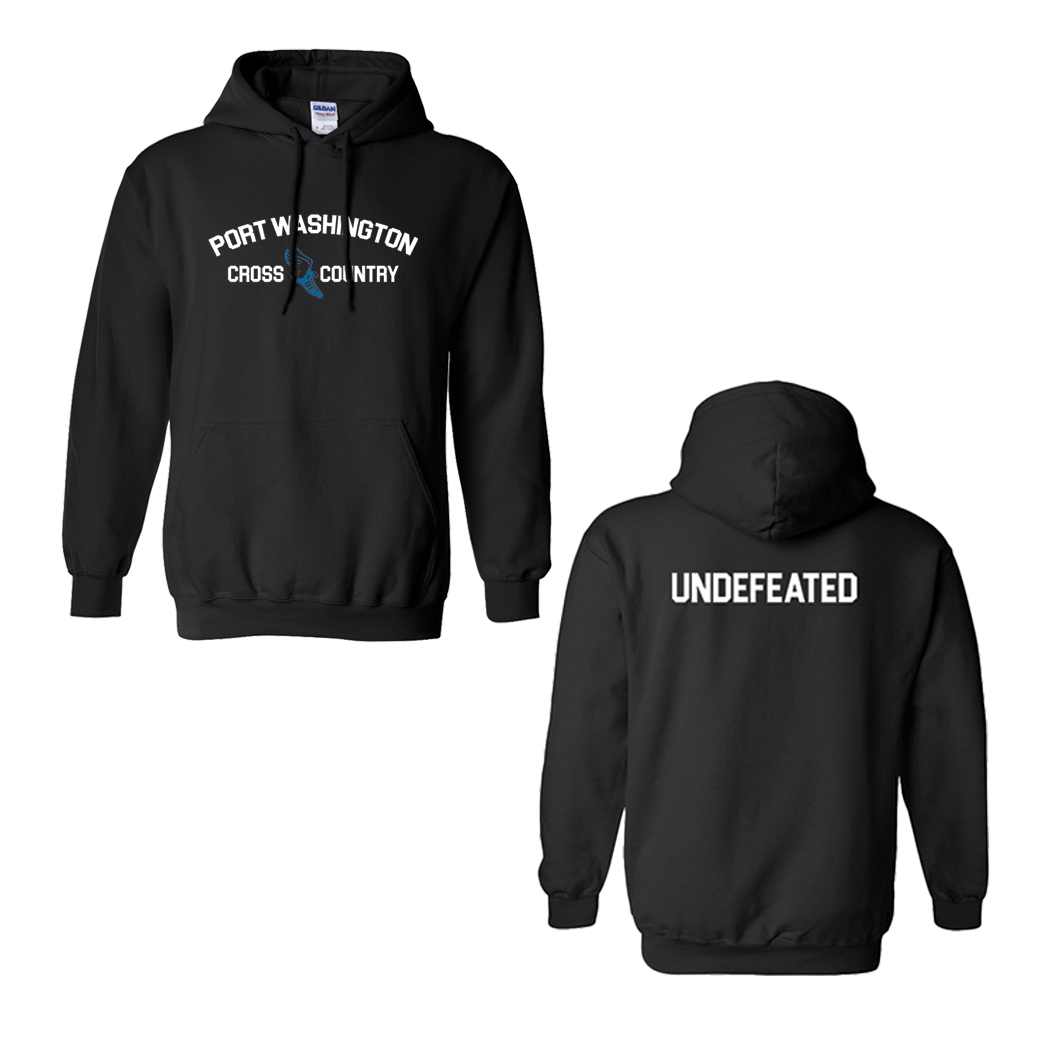 Port Washington Cross Country | "Undefeated" Hoodie