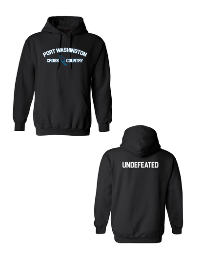 Port Washington Cross Country Undefeated | Adult/Youth Hoodie