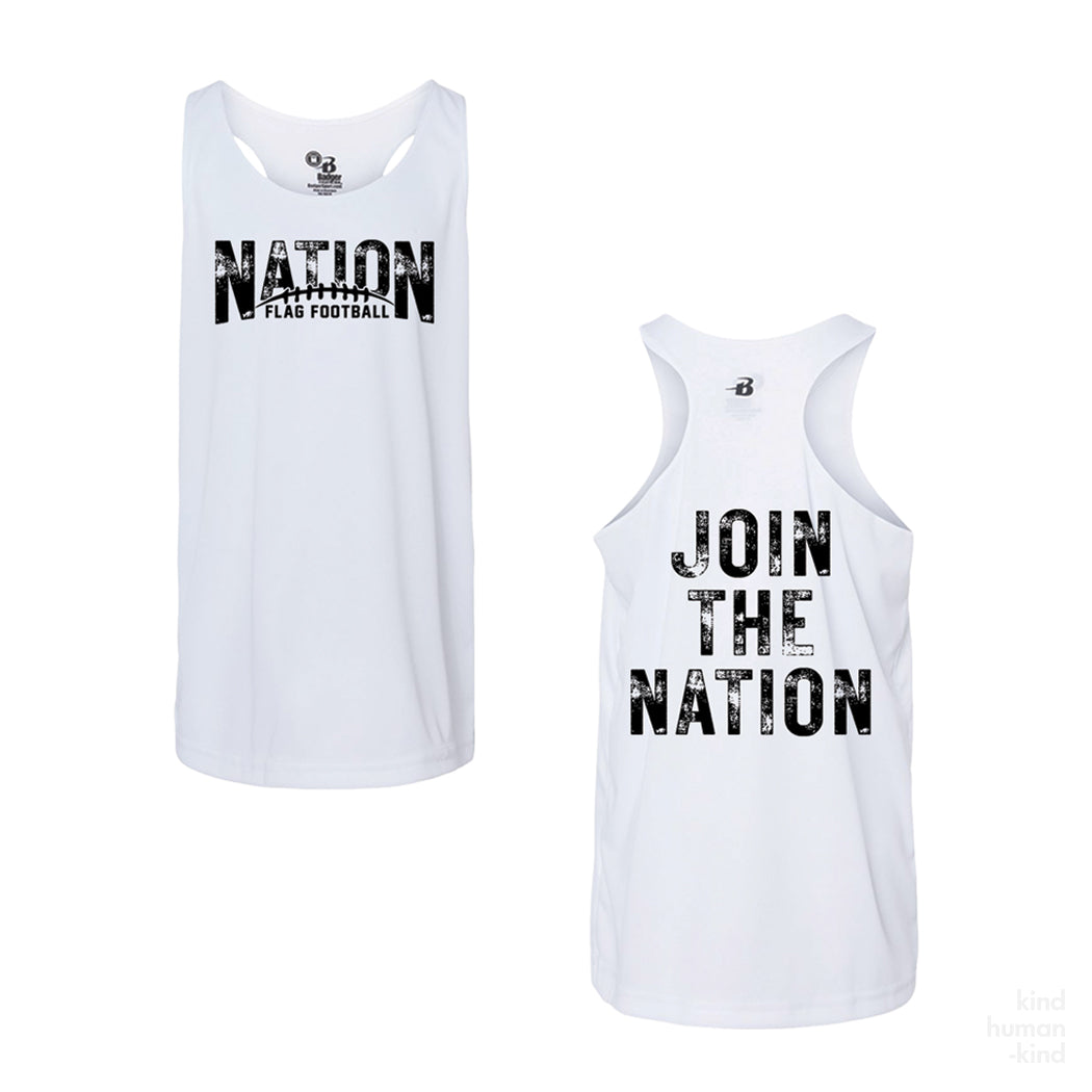 Join The Nation | Racerback Performance Tank Top