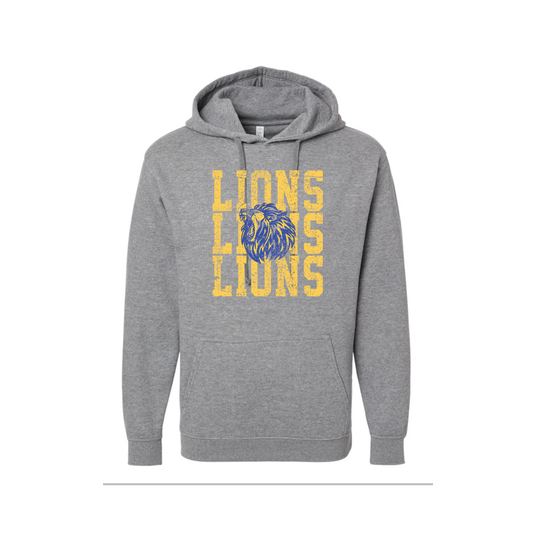 Lions Repeat | Hooded Sweatshirt