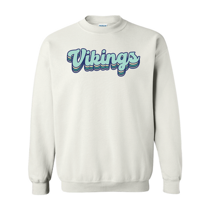 Vikings Retro | Crewneck Sweatshirt