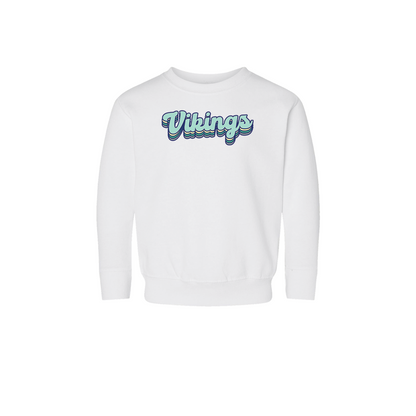 Vikings Retro | Crewneck Sweatshirt