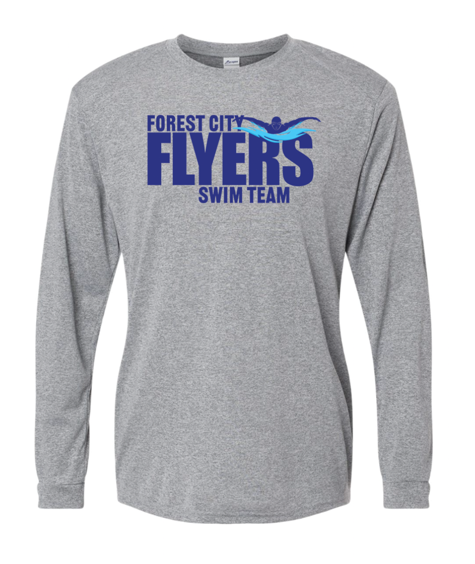 Forest City Flyers | Adult/Youth SPF Long-Sleeve T-Shirt (large graphic)