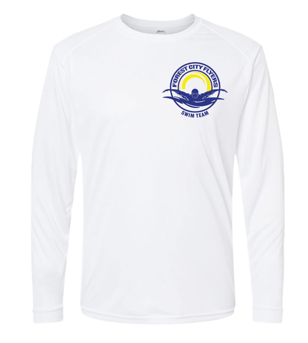 Forest City Flyers | Adult/Youth SPF Long-Sleeve T-Shirt (left chest)