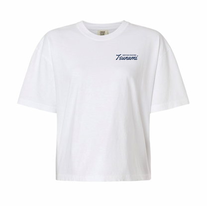 WSPAL Tsunami Vintage Destination | Women's Heavyweight  Boxy T-Shirt