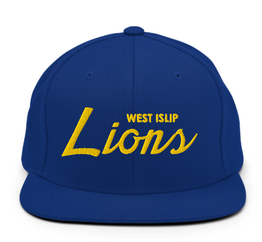 Lions Retro Script | Snapback Hat