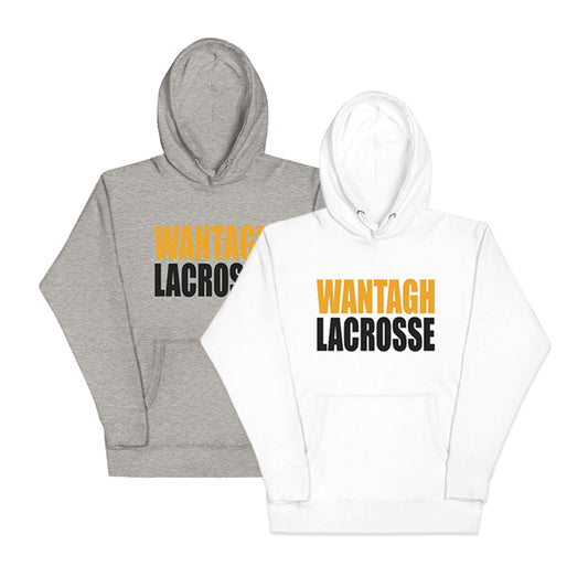 Stacked | Unisex Hoodie (yellow+black logo) (2 color options)