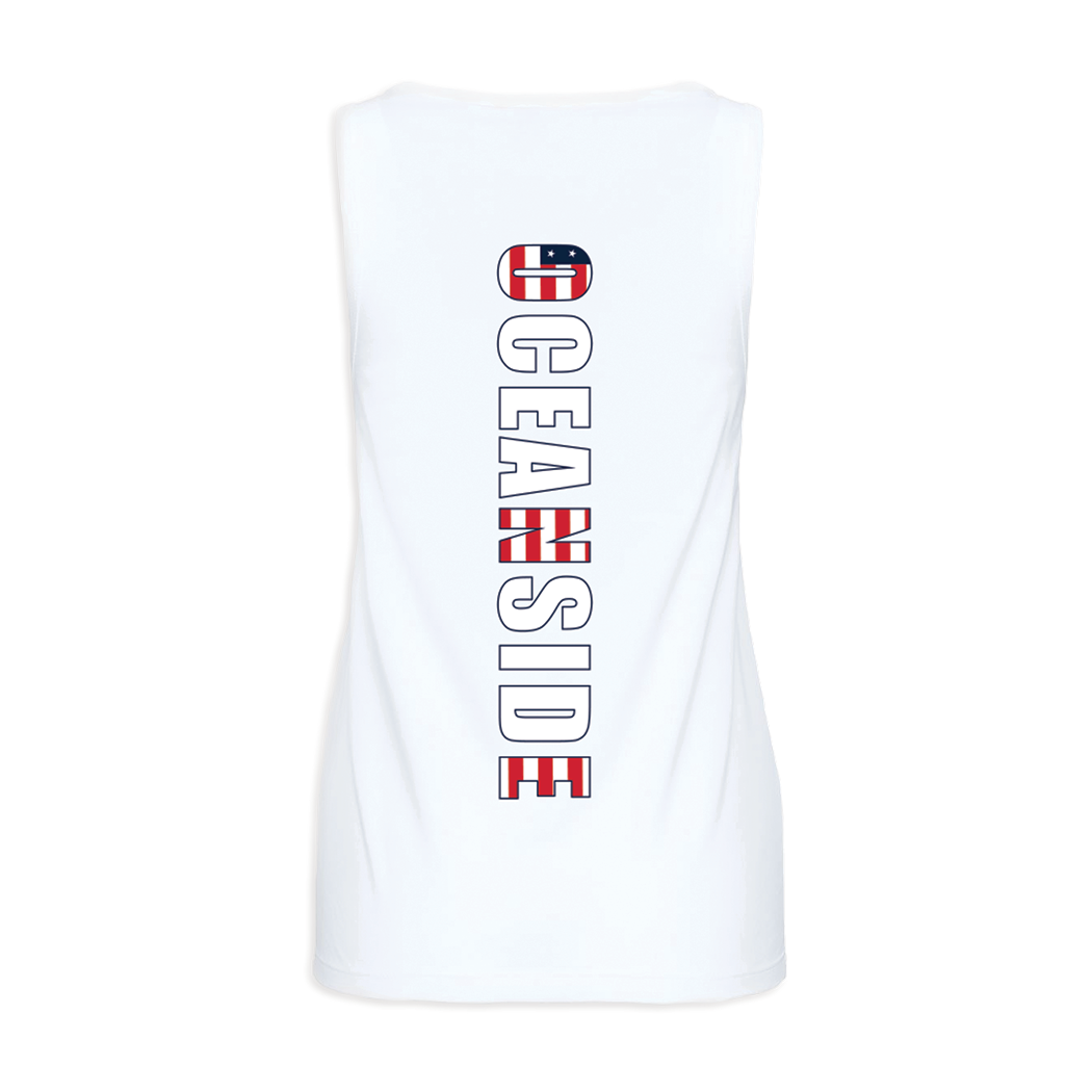 Oceanside Tall Flag | Women's Tank Top
