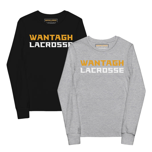 Text Block | Youth Long-Sleeve T-Shirt (2 color options)