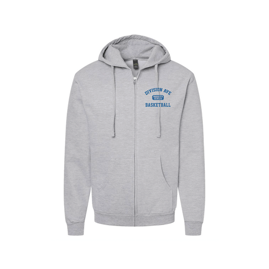 Division Ave Basketball | Full-Zip Hoodie