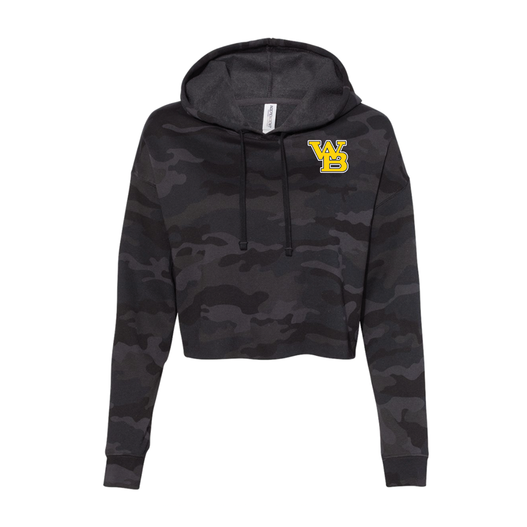 WB Logo | Women's Cropped Hoodie