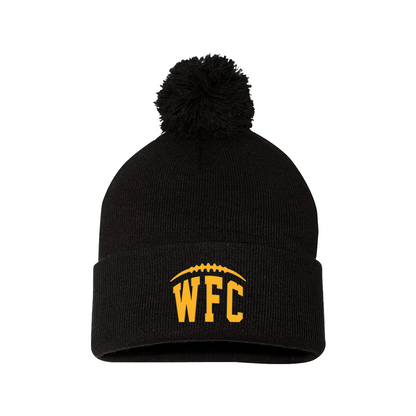 12" Pom Pom Beanie | WFC Logo